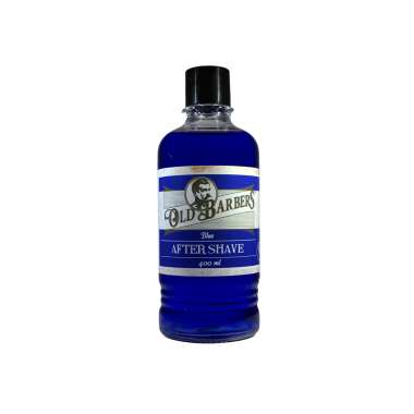 OLD BARBERS AFTER SHAVE BLUE