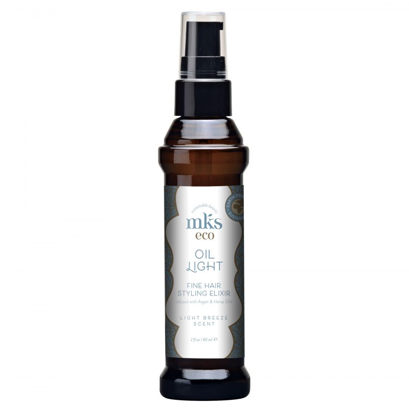 MKS-ECO Olio per Capelli Fini OIL LIGHT FINE HAIR SYLING ELIXIR ORIGINAL SCENT 60 ML