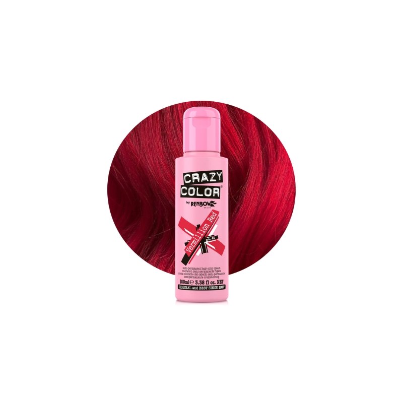 CRAZY COLOR Colorazione Semipermanente Per Capelli 100ml