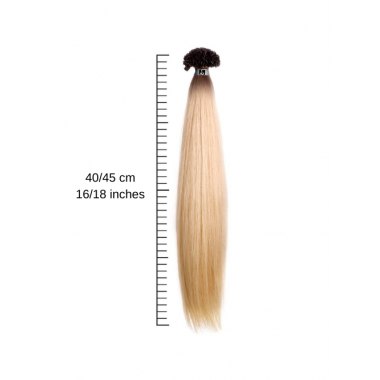 SHE HAIR - HEX8019RM EXTENSION CON CHERATINA EFFETTO ROOTED cm 45/50- 18/20 inches