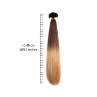 Extension capelli con cheratina SHE HAIR LISCI CON EFFETTO SHATUSH cm 40/45