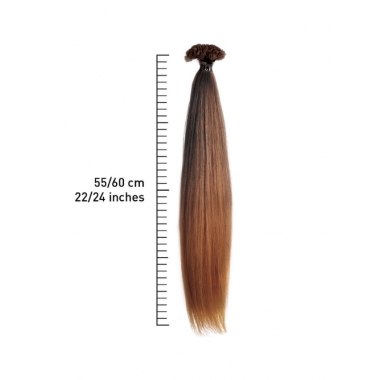 SHE HAIR - HEX8022OL EXTENSION CON CHERATINA CON EFFETTO OMBRE - LISCI cm 55/60 - 22/24 inches