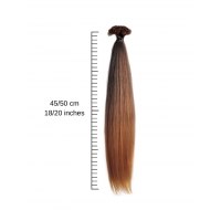 Extension capelli con cheratina EFFETTO OMBRE - LISCI cm 45/50
