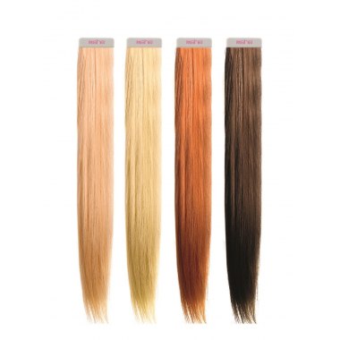 SHE HAIR - EXS8619N EXTENSION CON ADESIVO - LISCI cm 55-60 - 22/24 inches