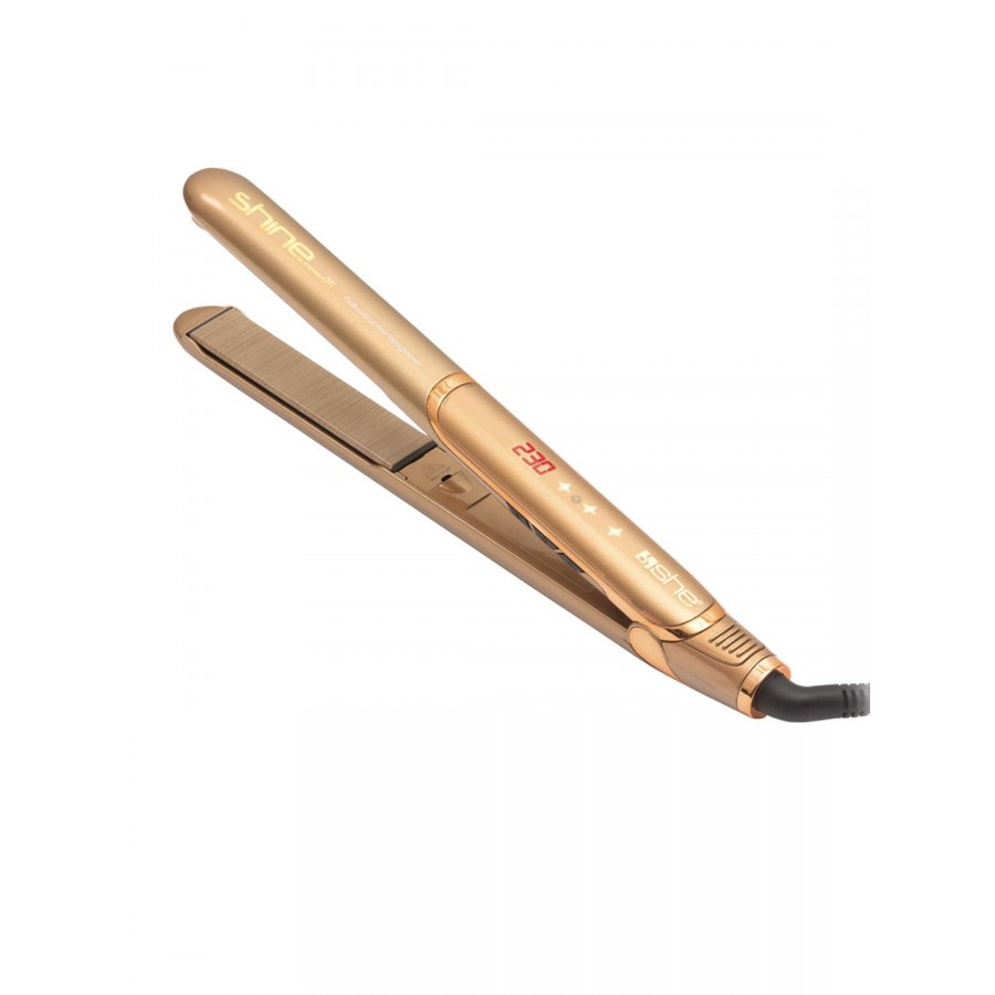 Piastra per capelli professionale SHE HAIR CON FIBRE DI SETA 25 x100mm