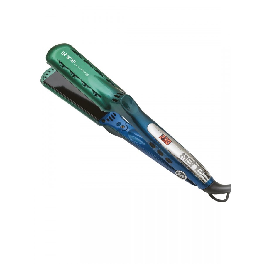 Piastra per capelli professionale SHE HAIR IN TITANIO 35 x100mm