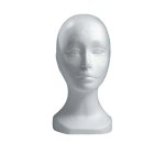 Testina portaparrucca femminile, SHE HAIR in polistirolo MTSM1