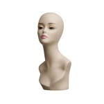 Testina portaparrucca completa di makeup, SHE HAIR per esposizione MTSM13