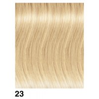 Extension con clip in capelli naturali lisci SHE HAIR BELLE/M Set da 2 pezzi 45/50cm