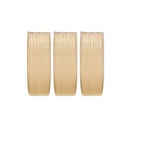 Extension con clip in capelli naturali lisci SHE HAIR THREEASY 50/55cm 3 pz.