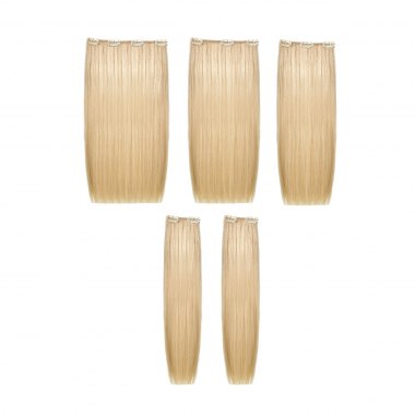 Extension con clip in capelli naturali lisci SHE HAIR EASY LONG HAIR 50/55cm