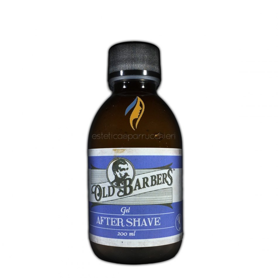 OLD BARBERS AFTER SHAVE GEL Per Irritazione Rasatura Professionale 200 ml
